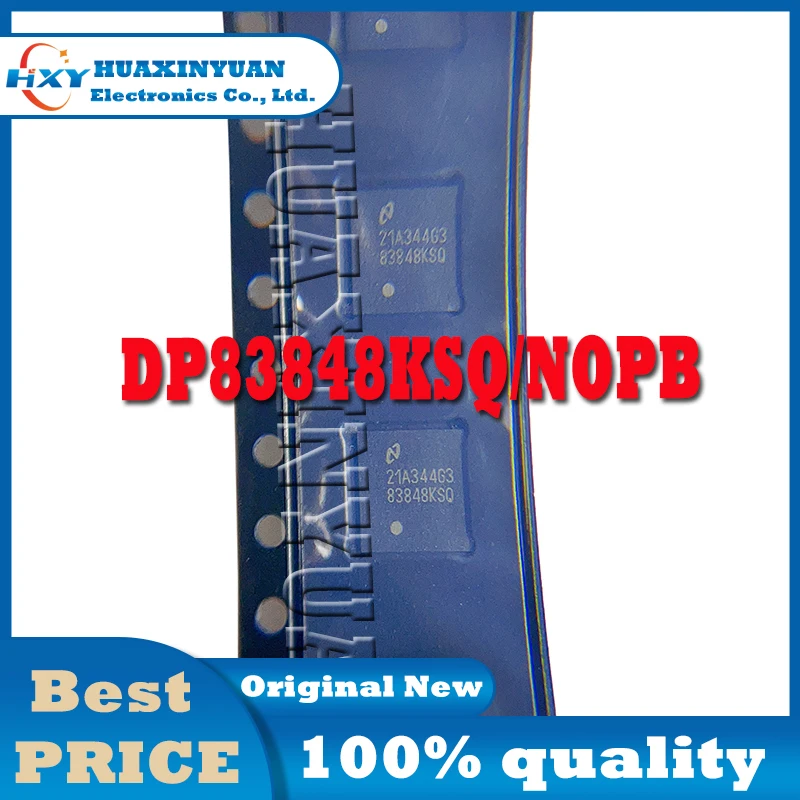 1PCS/LOT DP83848KSQ/NOPB DP83848 DP83848KSQ DP83848K  DP83848KS DP838 DP8384 DP8 WQFN40  New and Original Ic Chip In Stock IC