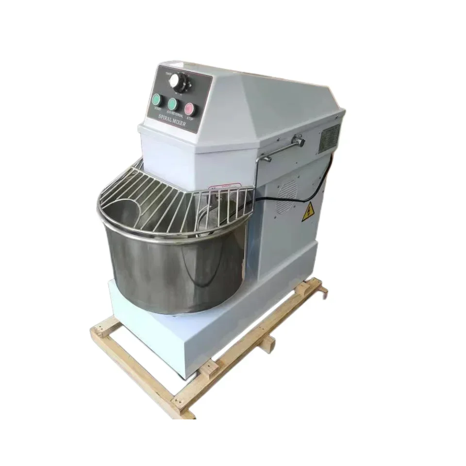 Hot sales 10kg flour-mixing machine Sales of stainless steel electric food timer accessories for baking dough mixer 20kg/50KG