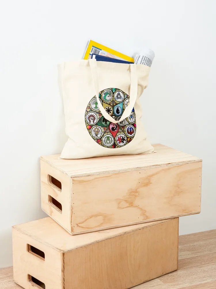 MTG Stained Glass Fanart Tote Bag Lady bags tote bag canvas