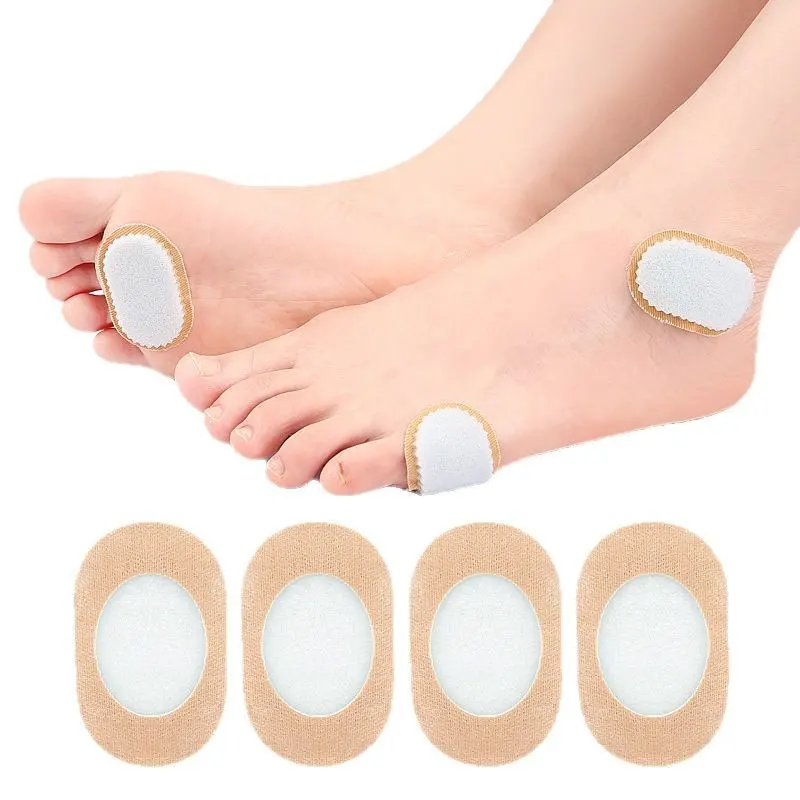 Forefoot Cushion Pads - Wear With Shoes - All Weather Self-Adhesive Patches,Prevents Blisters & Heel Rubbing For Men And Women
