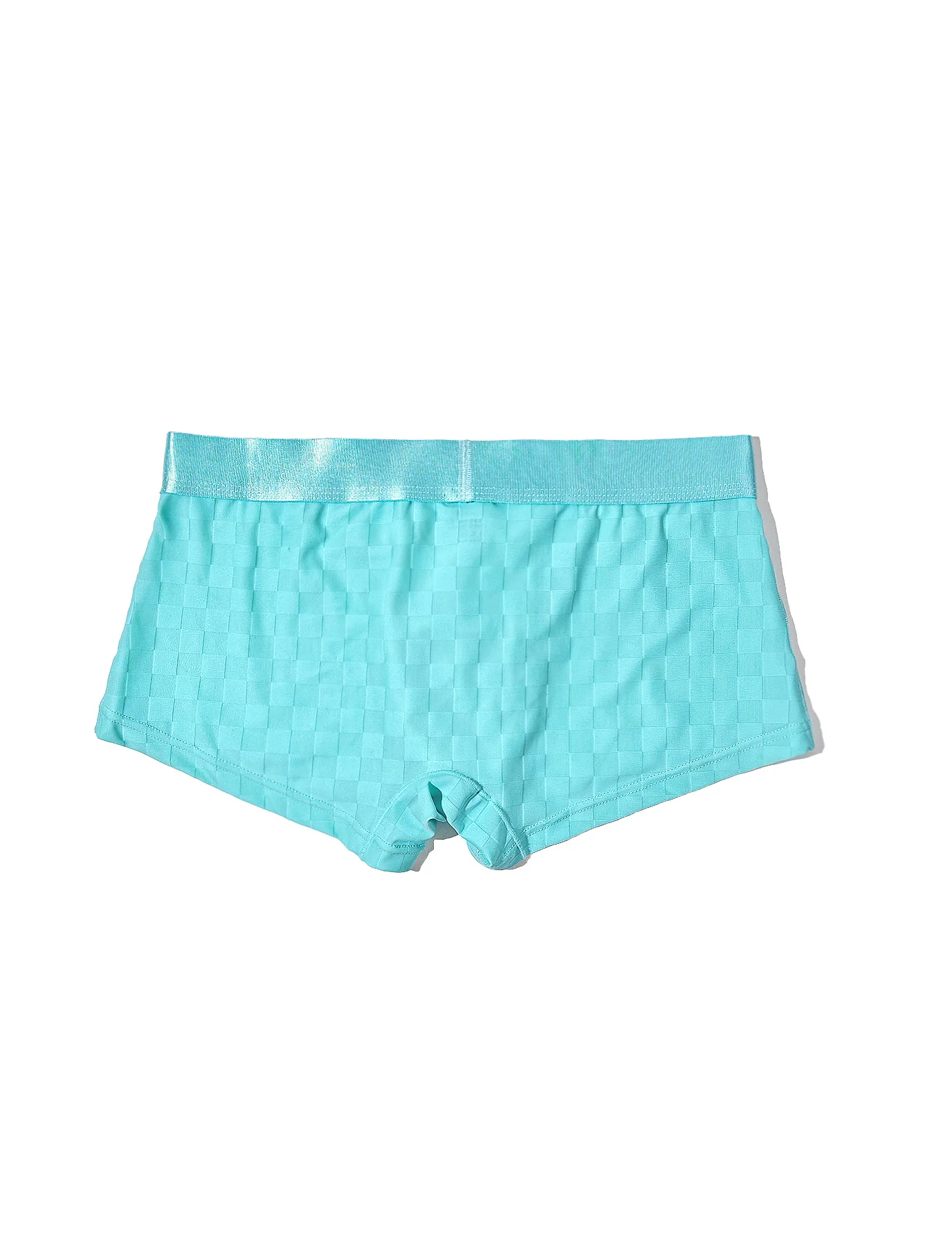 Men's Large Size Solid Color Mesh Triangle Underwear Youth Student Slim Fit Briefs Flat Angle Bottoms High Aesthetic Elasticity
