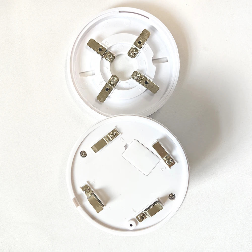 DC12V-24V Voltage Wired Indoor Smoke Sensor Transmitter Collects Smoke Detector Alarm Sensor Stand Alone For Gsm Alarm System