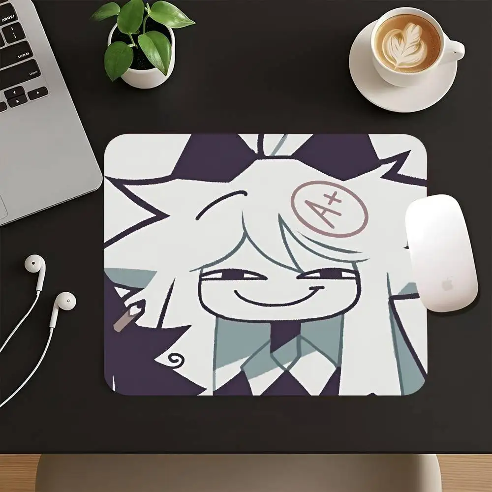 FPE A-Fundamental Paper Education Cute Small LockEdge Mouse Pad For Gamers Computer Desk Pad Rectangular Anti-slip Rubber