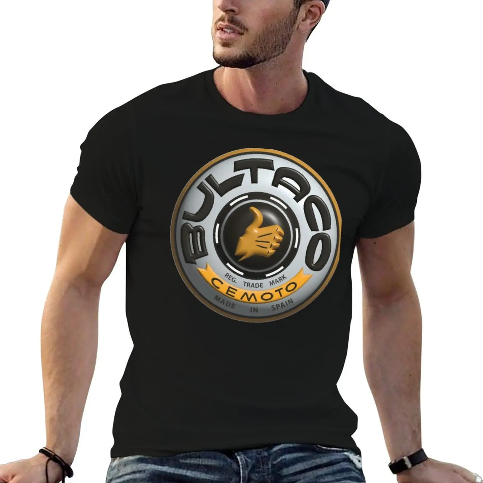 

man shirt 3D graphic t Bultaco T-Shirt tshirt Camiseta man
