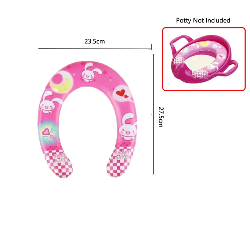 1Pcs Baby Potty Toilets Pad Children's Pot Cushion Pots Mat Toilet Seat Cover Mats Potties Trainer Cute Chick Panda Cow WC Pad