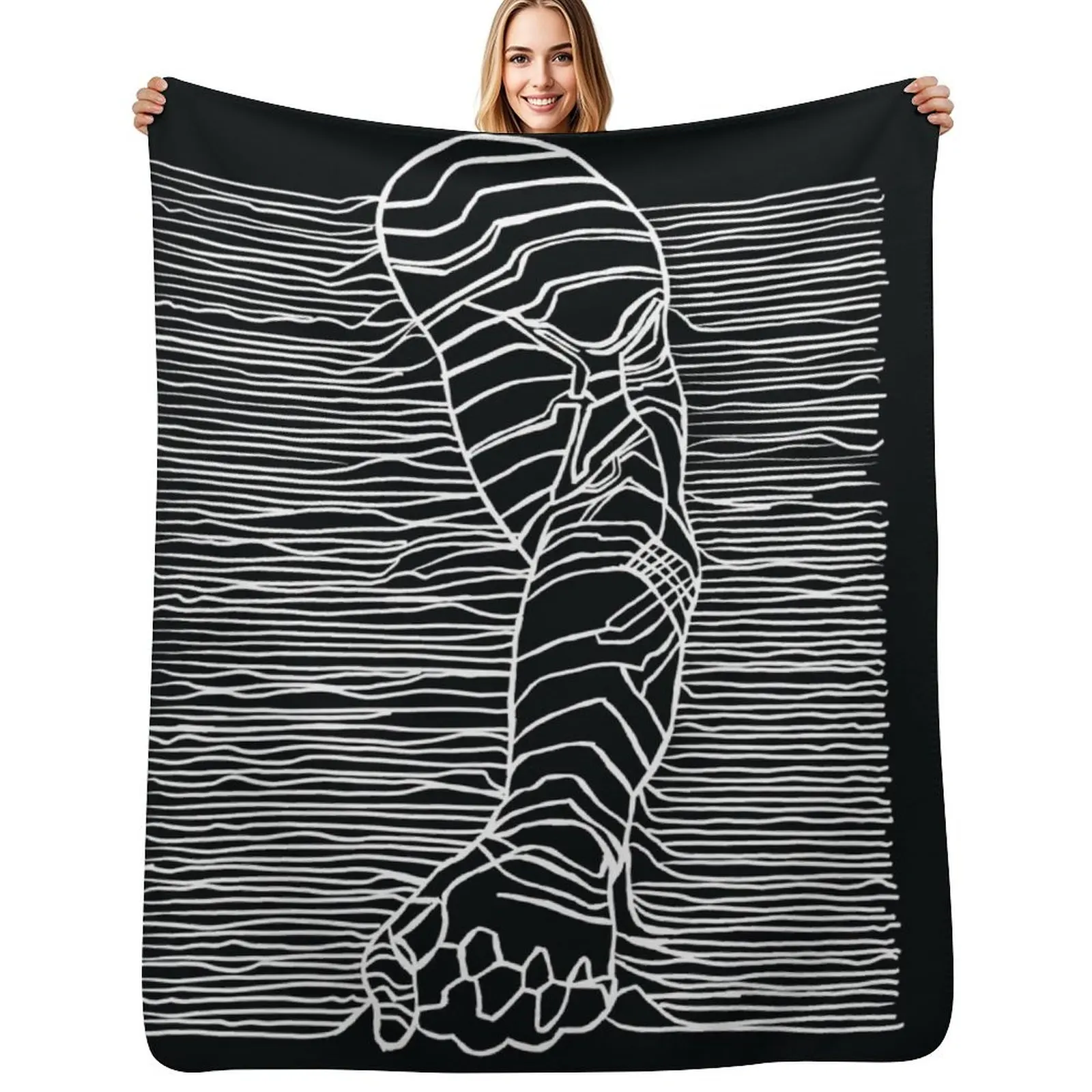 Unknown Pleasures: Bucky edition Throw Blanket Luxury St Travel Decoratives Tourist Soft Big warm winter Blankets