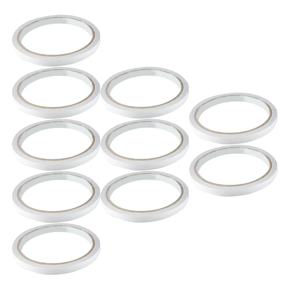 10 قطعة شريط لاصق قوي يسيح بالحرارة على الوجهين لمكتب الحرف اليدوية لتقوم بها بنفسك نسيج الخشب معدن السيراميك أشرطة لاصقة ذاتية اللصق