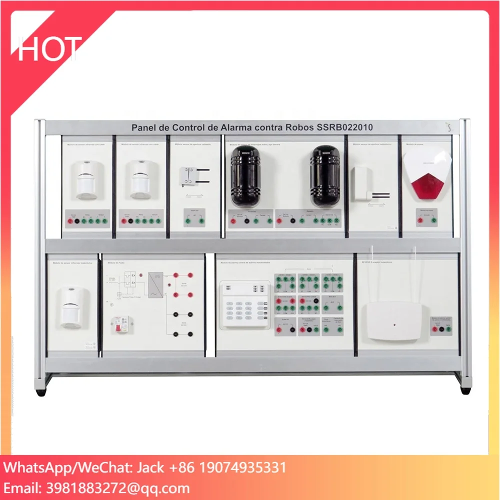 

Burglary Alarm Control Panel Equipment Educational Technology School Equipment Teaching Building Automation Training Equipment