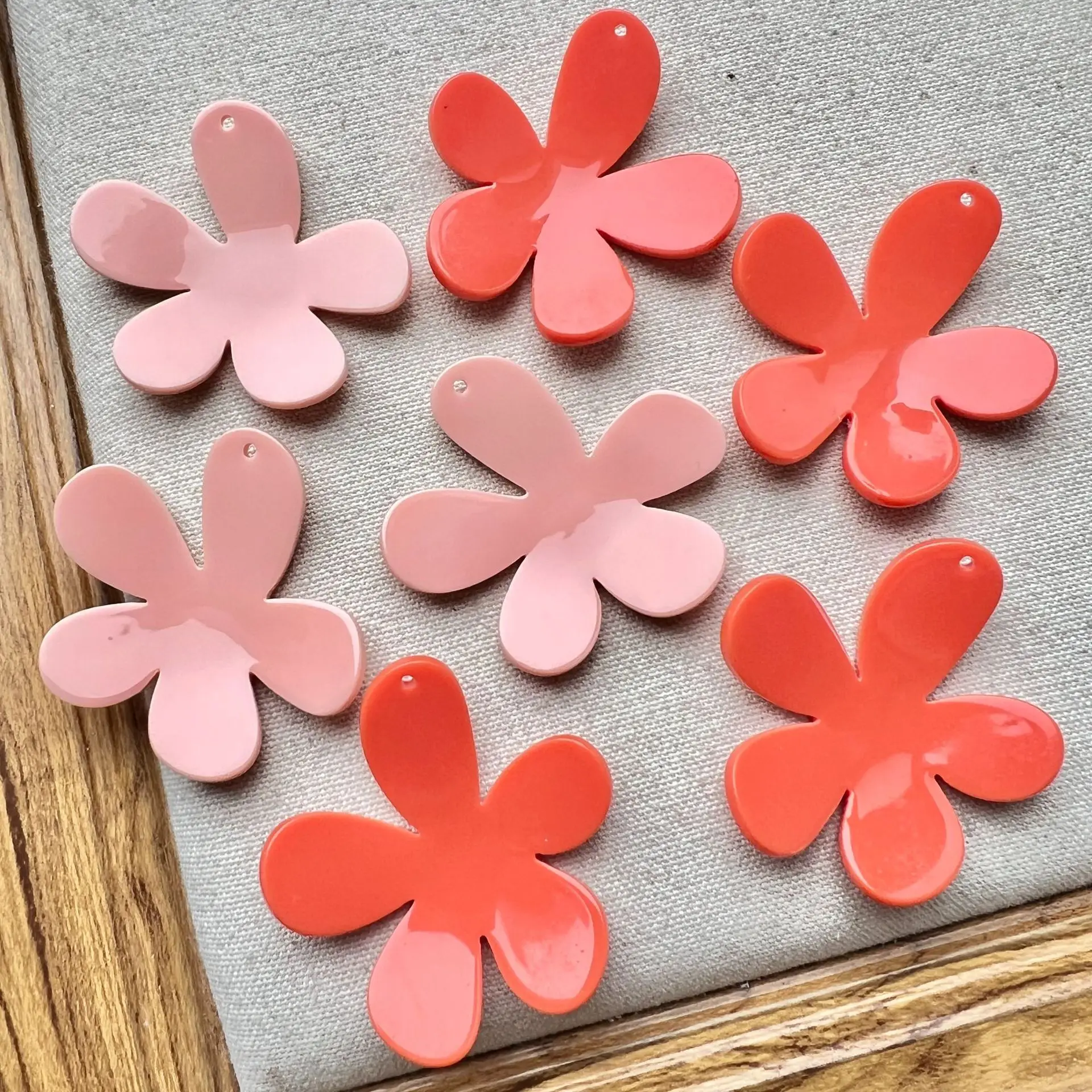 10Pcs Vintage Acryl…