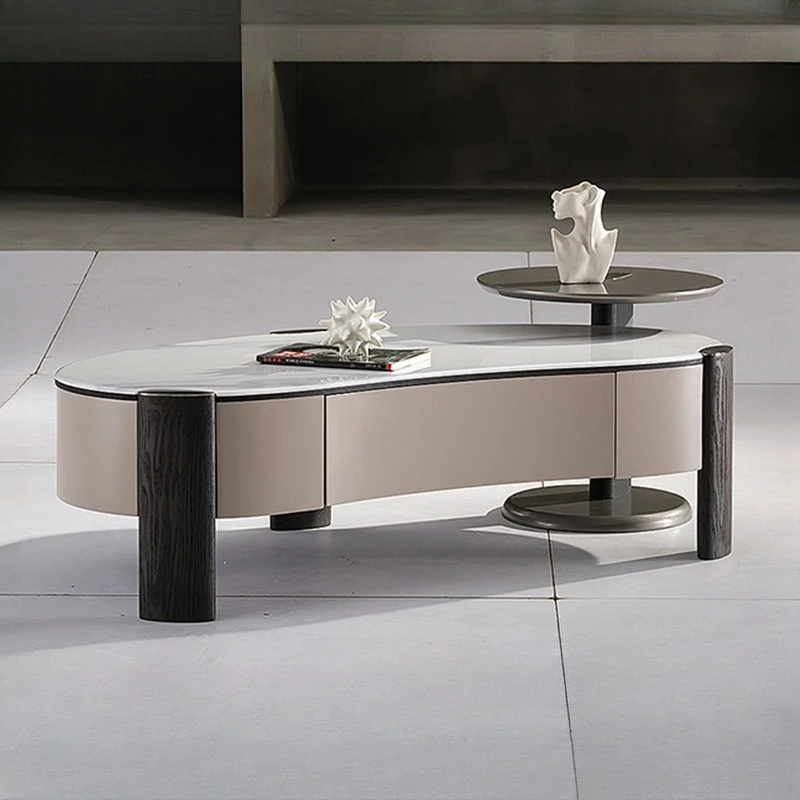 

Nordic Creative Coffee Table Set Modern Minimalist Living Room High-End Coffee Table Luxury Designer Home Furniture Muebles FYCT
