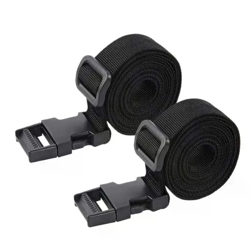 Picture 6: 4 M Nylon Webbing Strap Band With Flat Side Release Buckles Tri-Glide Slides For DIY Luggage Strap And Backpack Buckles And Stra