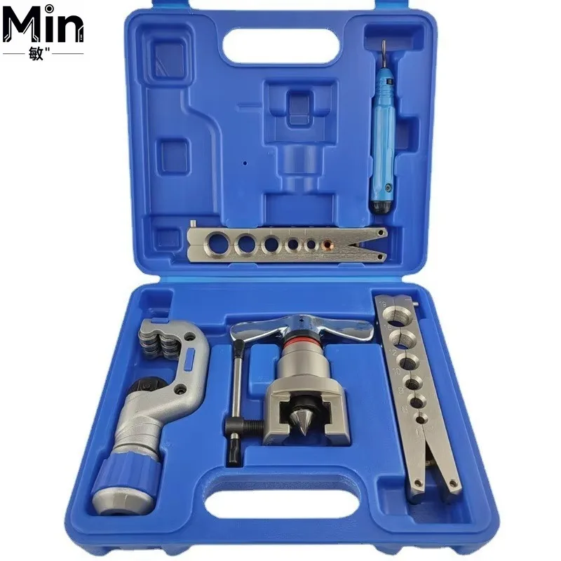 Portable 6-19mm 45 Degree Eccentric Manual Copper Tube Expander Air Conditioning Refrigeration Maintenance Pipe Tool