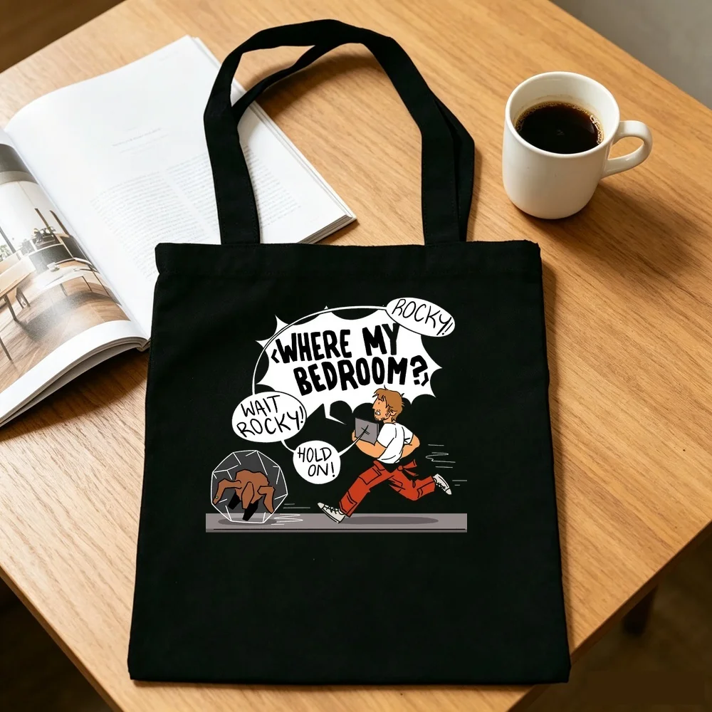 Project Hail Mary tote bag canvas  foldable shopper y2k totebag femme