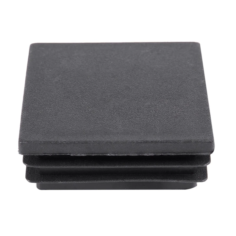As tomadas cegas plásticas da extremidade quadrada, tubulação introduzem, tampão, 50mm x 50mm, 48 PCes