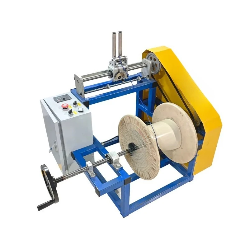 

Aluminium Wire Steel Rope Copper Winding Machine 0.1-30MM Rewinder Machine Cable Spool Drumtake up Winder Machine