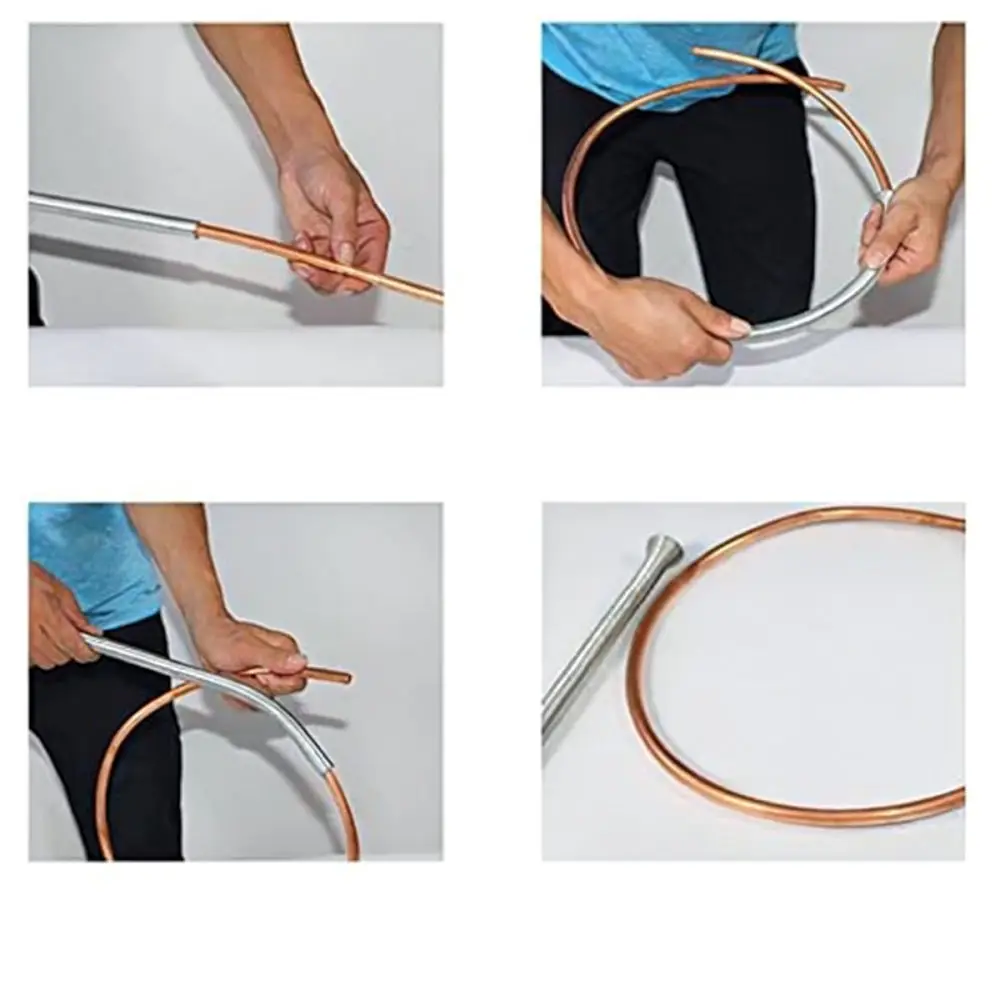 Flexible Spring For Tube Bending Manual HVAC Pipe Curving Tool Refrigeration Maintenance Equipment Plumbing Utility