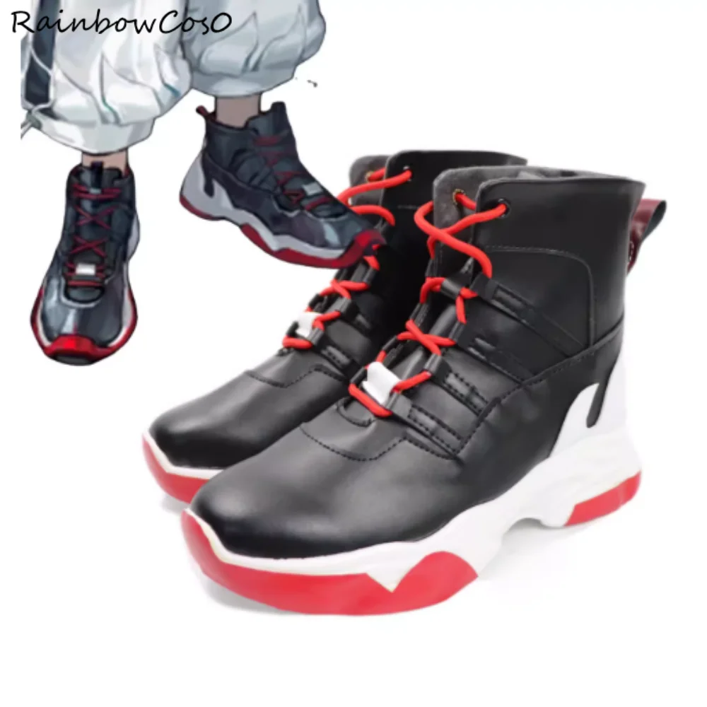 

Yu Arknights Обувь для косплея Сапоги Игра Аниме Хэллоуин Рождество РадугаCos0 W4713