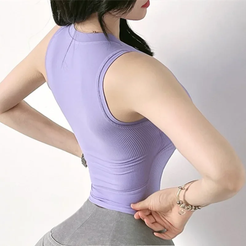Укороченный топ для йоги Cloud Hide, женский жилет для бега, женский спортивный бюстгальтер, сексуальное нижнее белье для фитнеса, тренировочная рубашка для тренажерного зала, популярная женская майка, одежда для активного отдыха