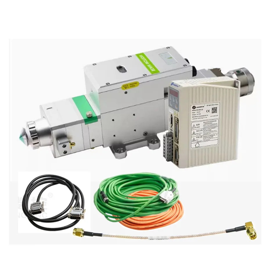 Fuente láser MAX Chuangxin 1500W 2000W/3000W, cabezal de corte láser Raytools XC3000S BM110 enfriador Huichuan servo bus 750W 400W