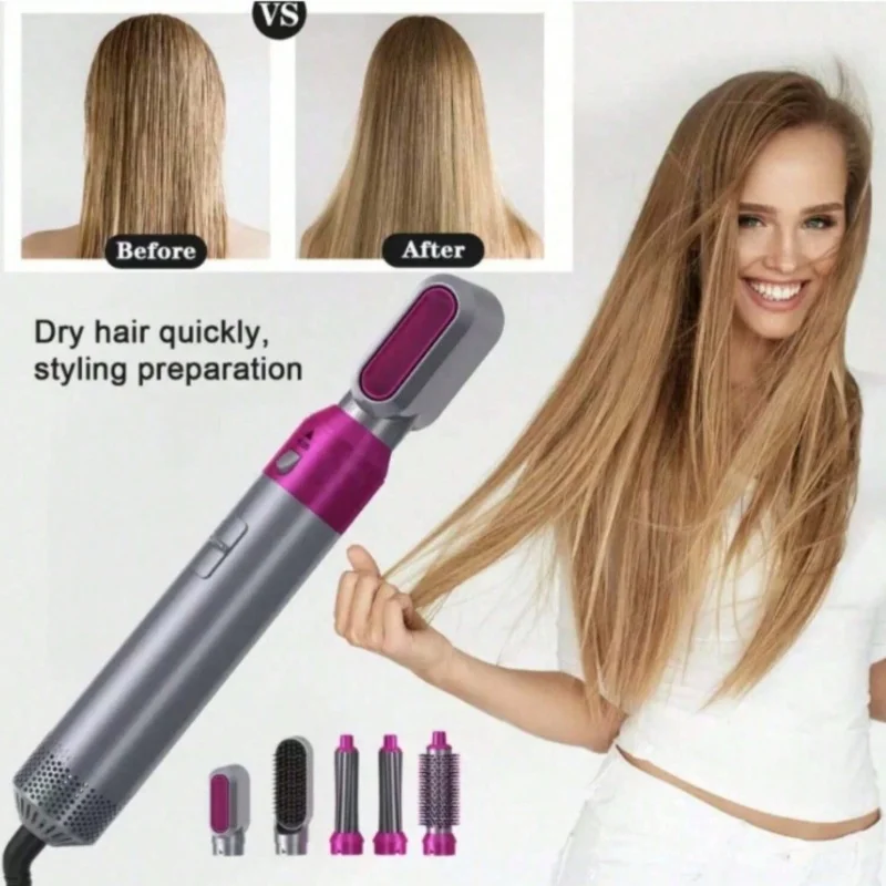 High Quality Curly Hair Straightening Comb, Hot Air Comb, Straight Hair Comb, Hair Dryer Style