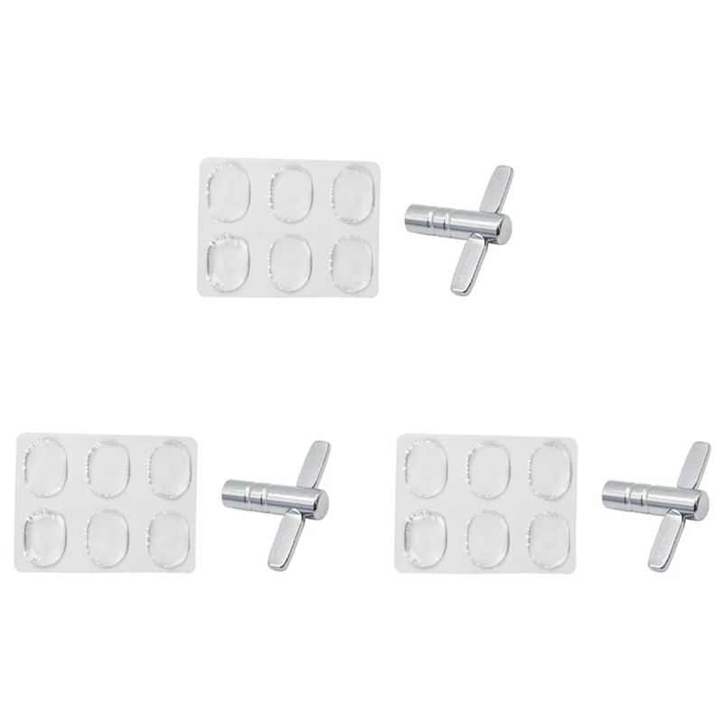 Drum Damper Gel 18 Pack With One Drum Tuning Key Pack 1