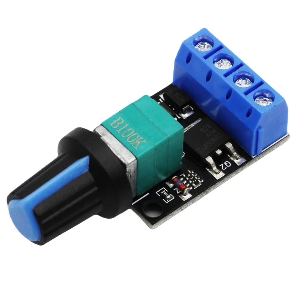 PWM DC Motor Speed Controller 5V-16V12V Speed Control Switch 10A Switch Function LED Dimming Speed Control Module