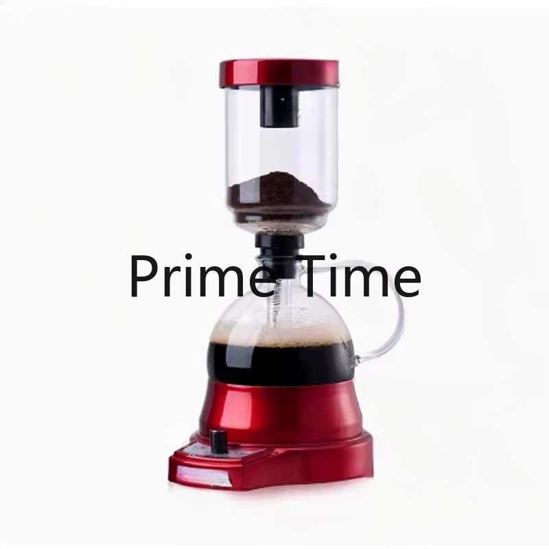 Japanese Style Electric Siphon coffee maker 3 cups vacuum Coffee machine Brewer Drip Tea Siphon Glass Pot filter Espresso maker