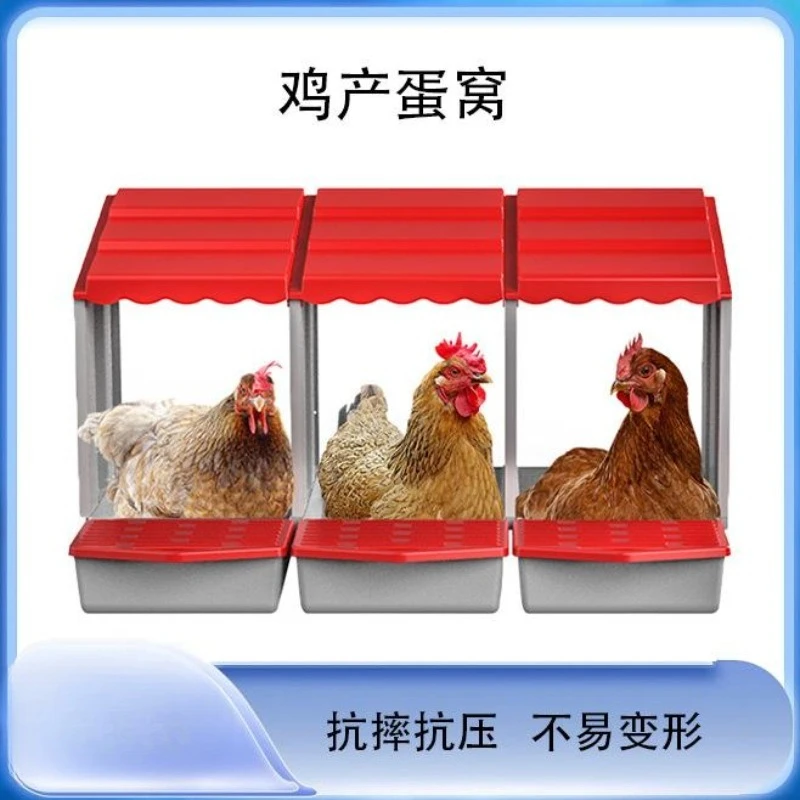 

Easy to Assemble Chicken Laying Box Nest for Egg Collection HensGoods in stock