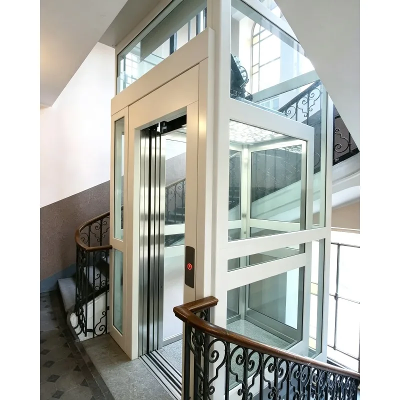 Home Elevator Lift 2-3 Floor Family Indoor Small Simple Hydraulic Lift Self-built House Villa Loft LOFT Elevator