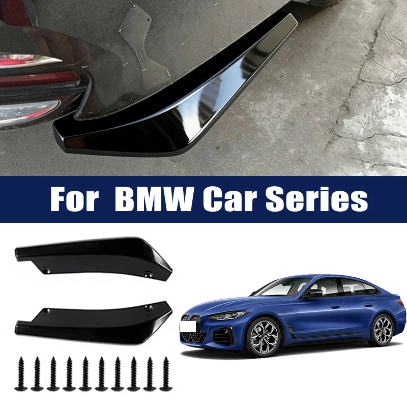 

Car Rear Bumper Lip Diffuser Splitter Spoiler Scratch Protector For BMW F30 F31 E90 E91 G20 G30 F10 F20 X1 X3 X5 X2 X6 M2 M3 I3