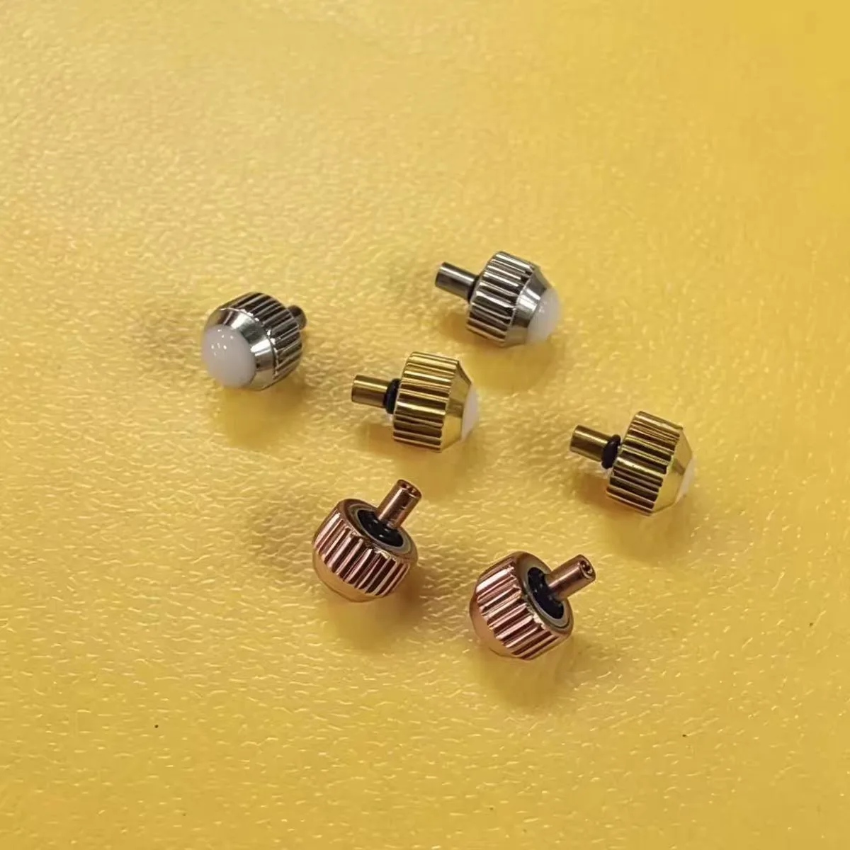 1 Stück 4,0 mm Edelstahl-Uhrenkrone, Ersatzteil und Zubehör für ARMANI AR Uhren – Detail 4