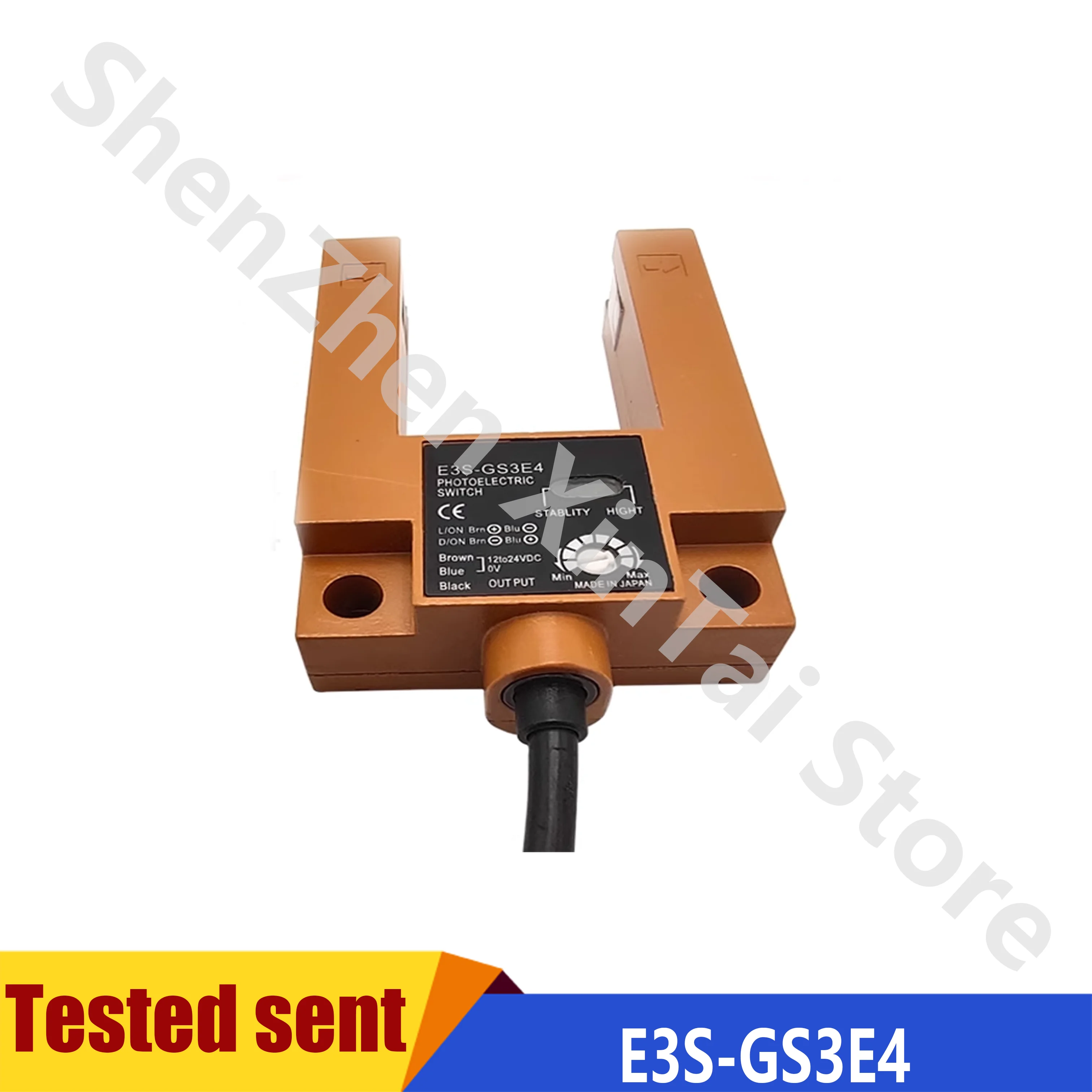 

Spot New switch E3S-GS3E4 E3S-GS3B4 GS30 E3S-GS1E4 elevator leveling groove type photoelectric