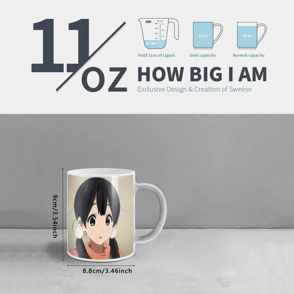 T-Tamako Market Anime New Creative Color Changing Mug Ceramic Coffee Milk Tea Cup Gifts Free shipping