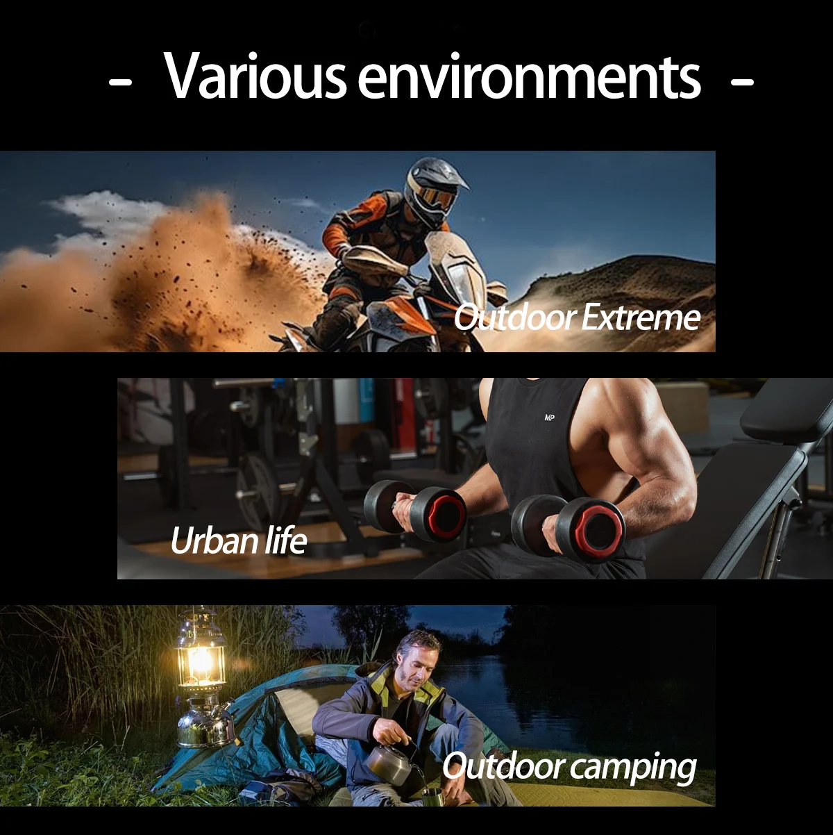 สมาร์ทนาฬิกาผู้ชายไฟฉาย LED กีฬากลางแจ้งนาฬิกาบลูทูธสุขภาพ Moniotr Voice Assistant IP68 Smartwatch กันน้ํา