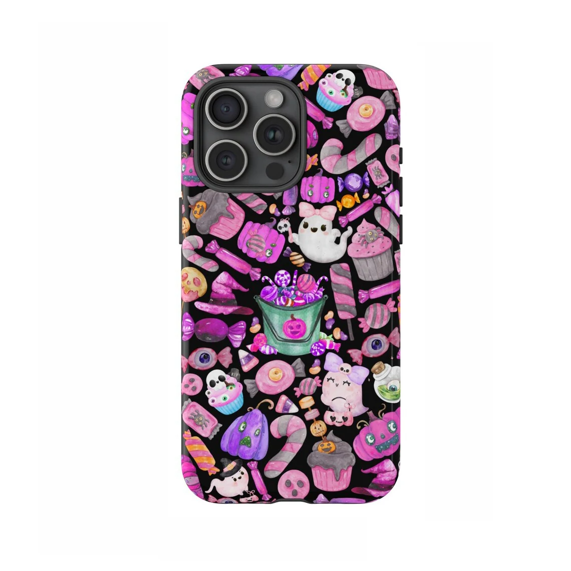 

Phantom Candy Deluxe Design Phone Case for iPhone 17 16 15 14 13 12 11 7 8 Air Pro Max Plus Luxury Double-layer Back Cover