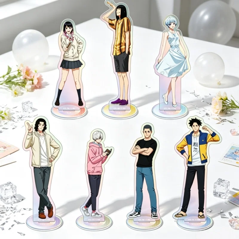 Acrylic Stand Model Plate Keychain Gifts Anime Akane-banashi 15CM Akane Osaki/Toru Osaki/Masaki Osaki Cosplay Bedroom Decoration