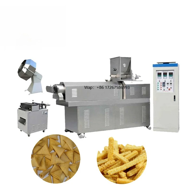 

Bugles Chips Equipment Fried Snack Food Production Line Food Processing Machinery Fried Pallets Snack Food Production Line