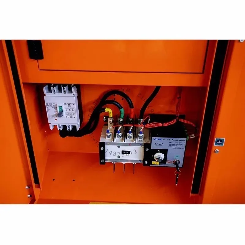 High Quality Industrial Soundproof Type Diesel Generator 50kw/60kw/70kw/80kw/125kva Diesel Generator Set
