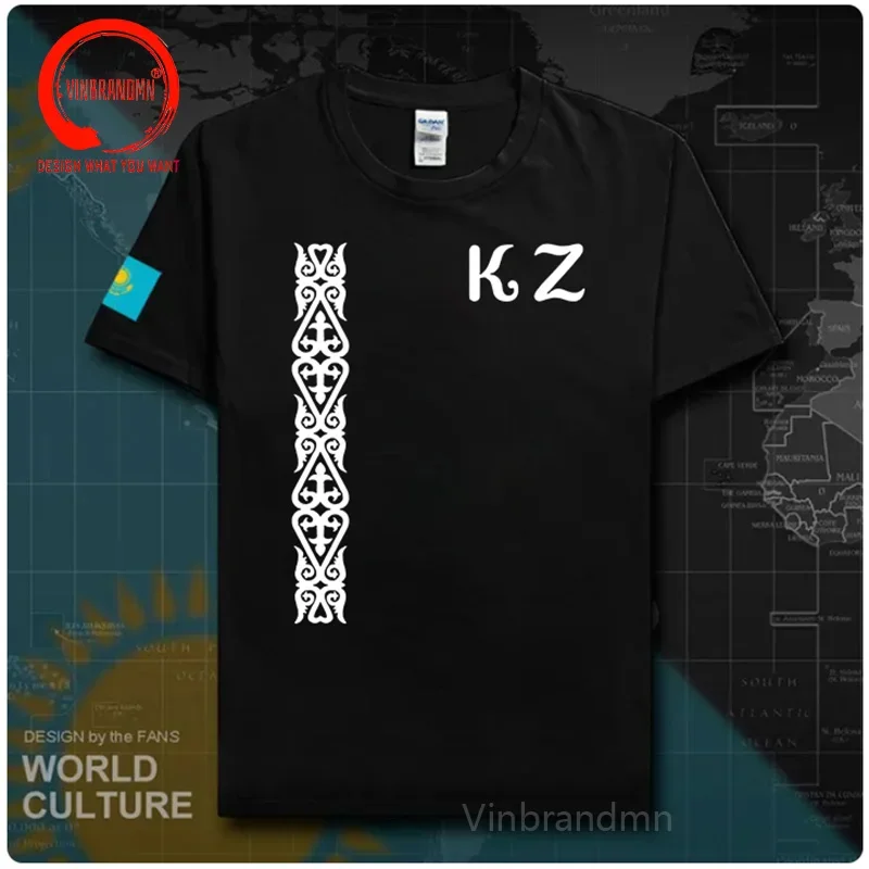 Kazakhstan KAM Kazakh T-shirt Male KAZAKH Special Ethnic Kazakhstan Clothing Summer Cotton Casual T Shirt Men Fashion Tee Shirt