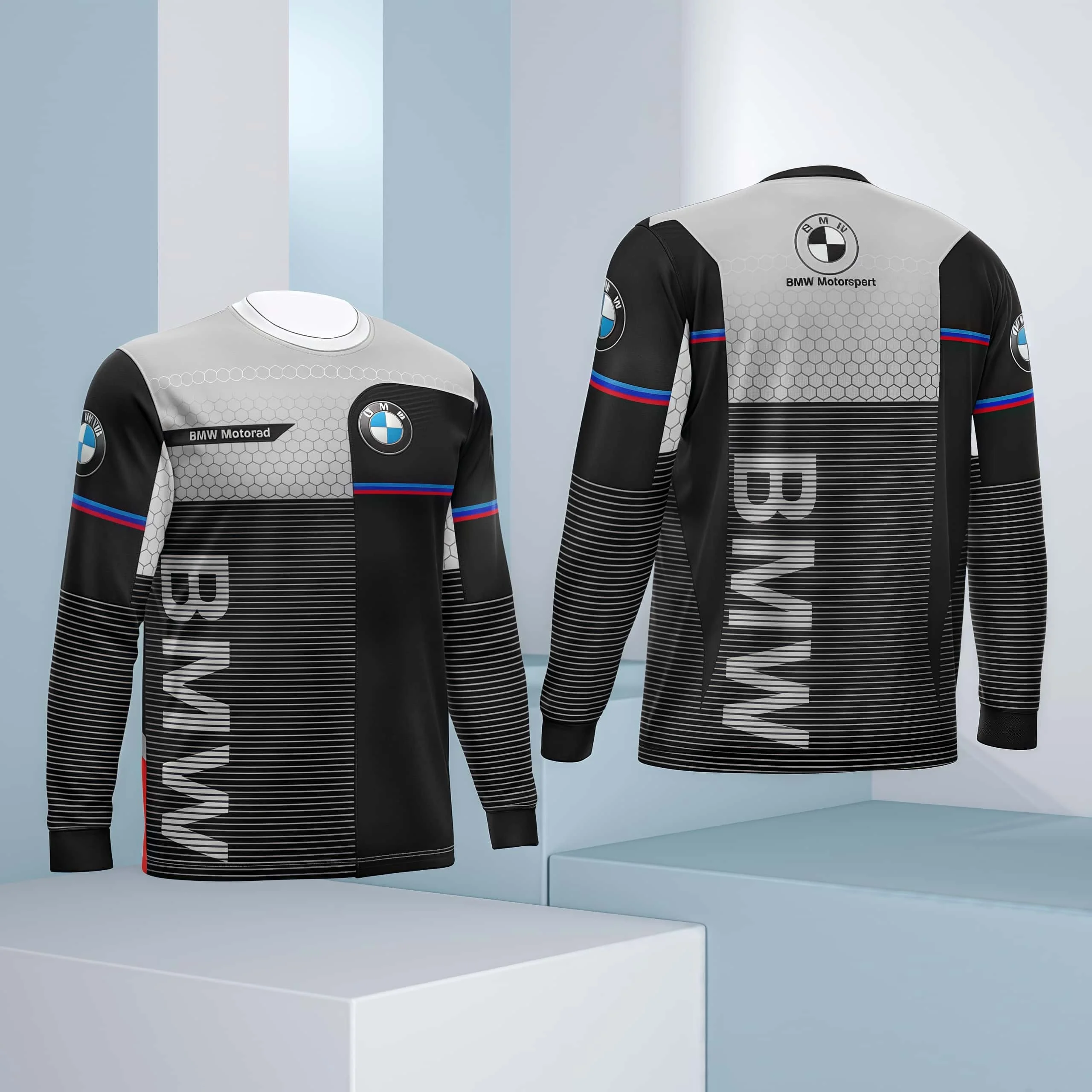 

Бестселлер на 25 лет, новая футболка с длинными рукавами BMW Motorsport Racing, быстросохнущая и дышащая мужская футболка с длинными рукавами