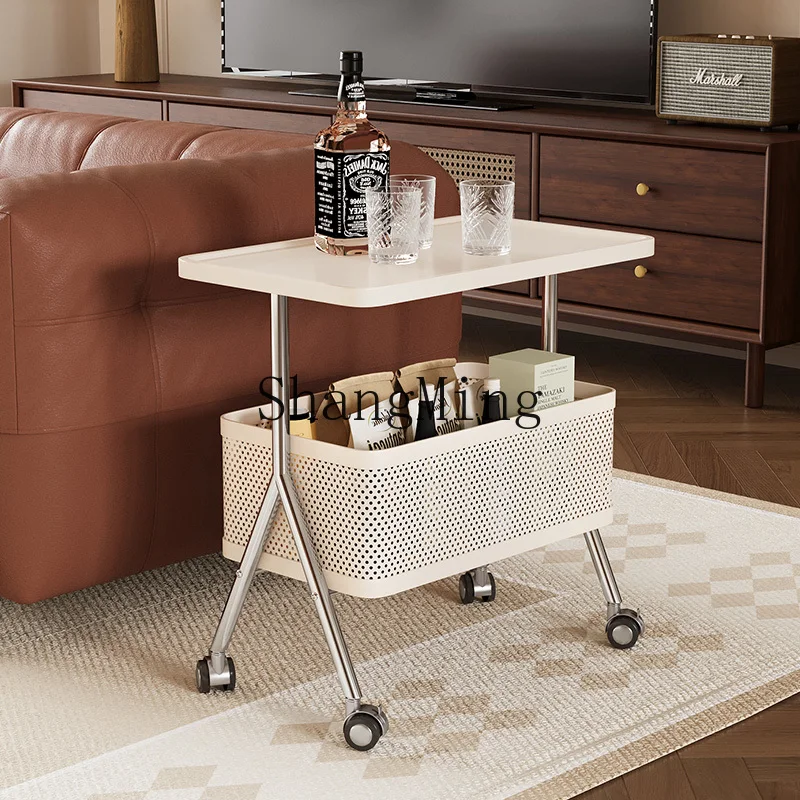 

LXY movable coffee table modern simple living room sofa trolley