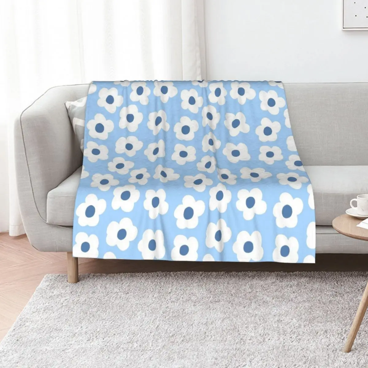 White Flower Pattern 2 Throw Blanket Beach Extra Large Throw manga Travel for babies valentine gift ideas Blankets