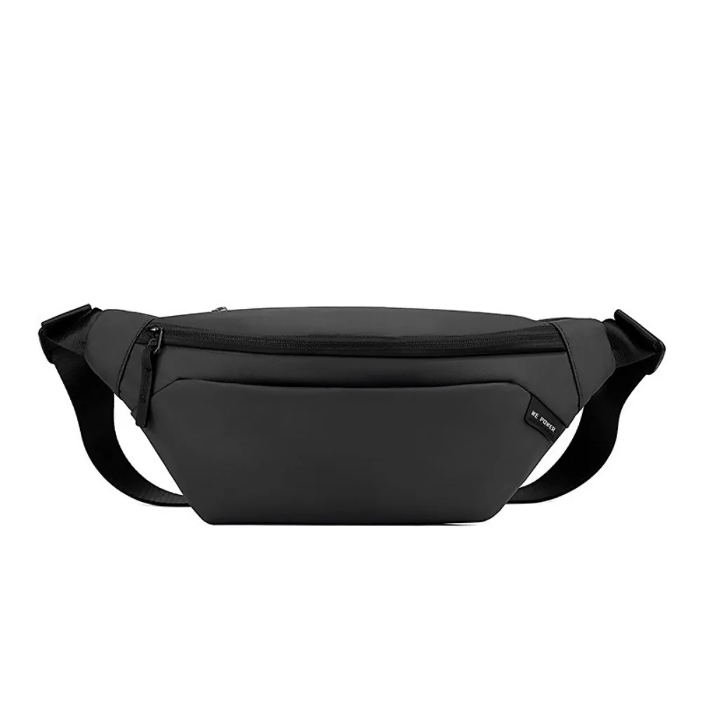 

Portable Waterproof Men Chest Bag Multi-Compartment Lightweight Sports Waist Bag Nylon Large Capacity Travel Fanny Pack Storage