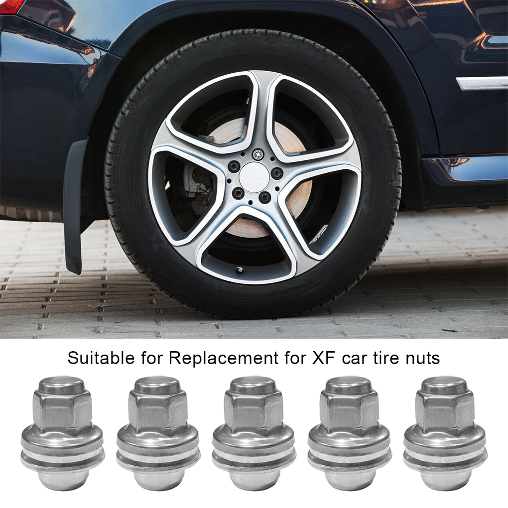 

10 Pieces Car Wheel Nut Cap Modified Caps Accessories Replacement for XF