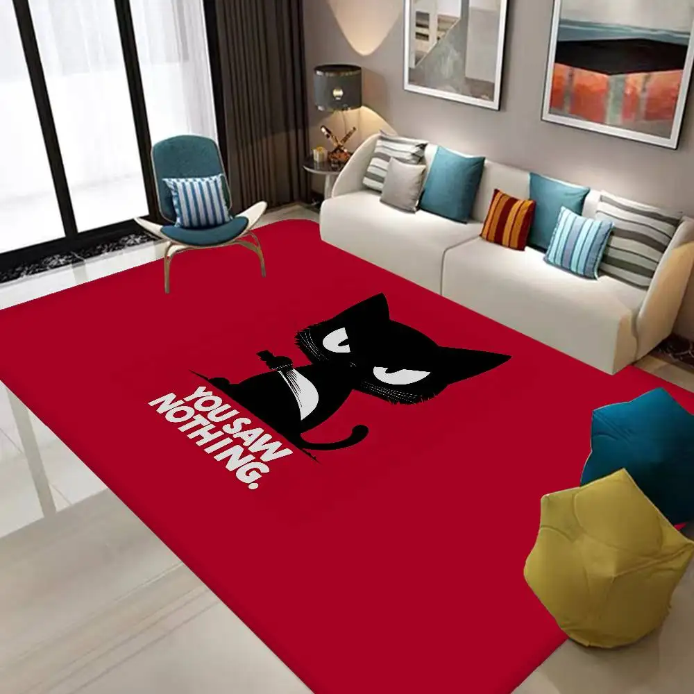You Saw Nothing Bathroom Mat Anti-slip Absorb Water Long Strip Cushion Bedroon Mat Hotel Decor Mat