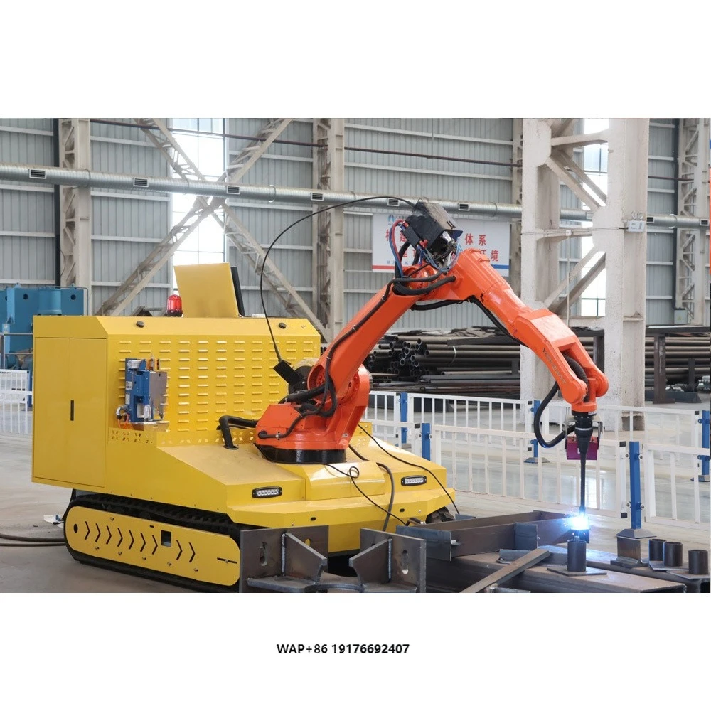 New Automatic Portable Mobile Welding Robot Mig Mode Construction Repair Featuring Core Components Motor Engine Pump Bearing PLC