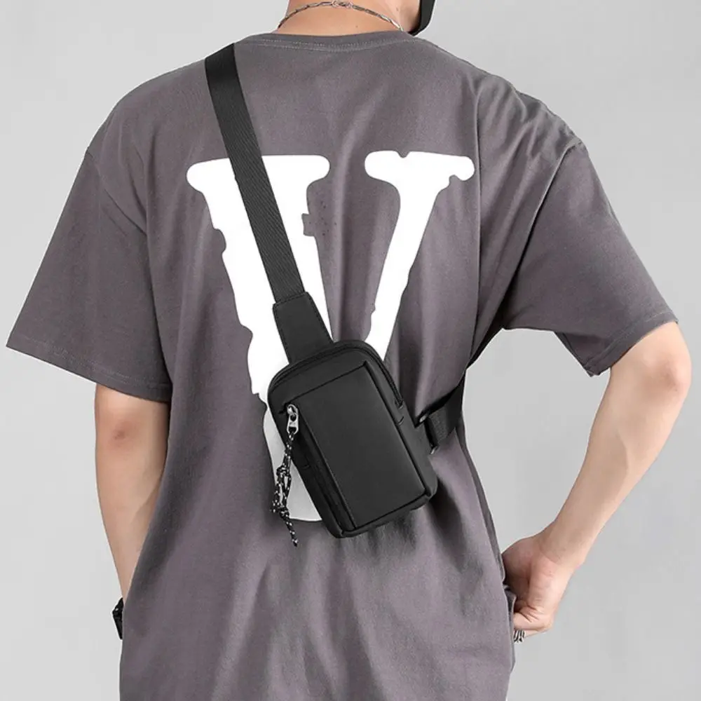 New Oxford Mens Shoulder Bag Luxury Mini Chest Bag Travel Phone Bags Casual Sling Crossbody Bag Men