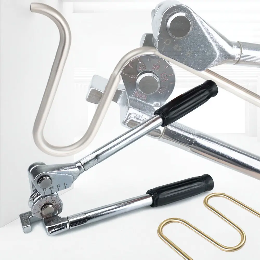 Reliable Manual Pipe Bender 6mm 1/4 Inch Tube Bending Tool For Copper Iron Stainless Steel Plumbing Hardware Device