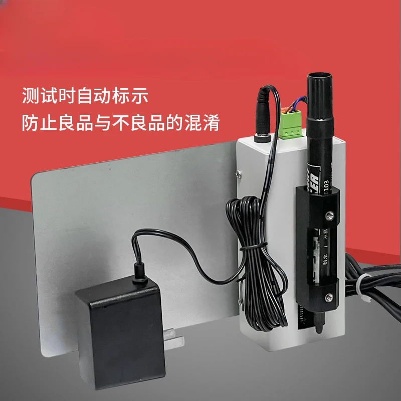 Harness detector Marking machine Power supply Data Wire testing Good product testing Dotting cable Automatic marking machine