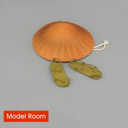 Toyscentre TCT-017 1/6 Scale Hat Straw Sandals Japanese Samurai Clothes Accessories Model Fit 12'' Soldier Action Figure Body